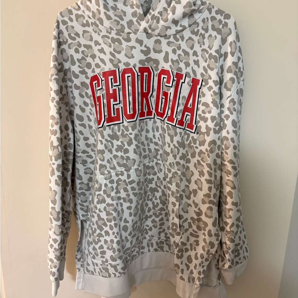 Georgia Leopard Print Hoodie - Picture 2 of 5